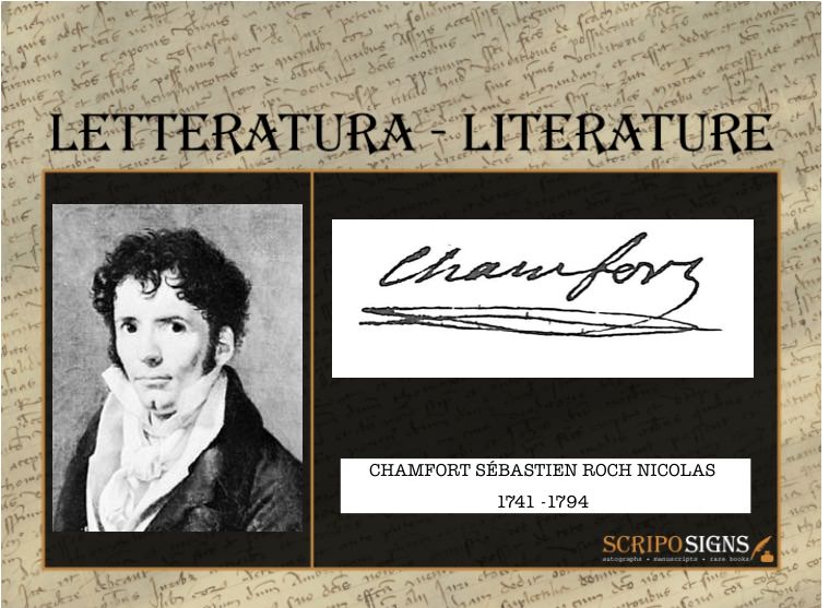 Chamfort Sébastien Roch Nicolas