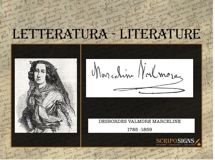 Desbordes Valmore Marceline Josèphe Félicité