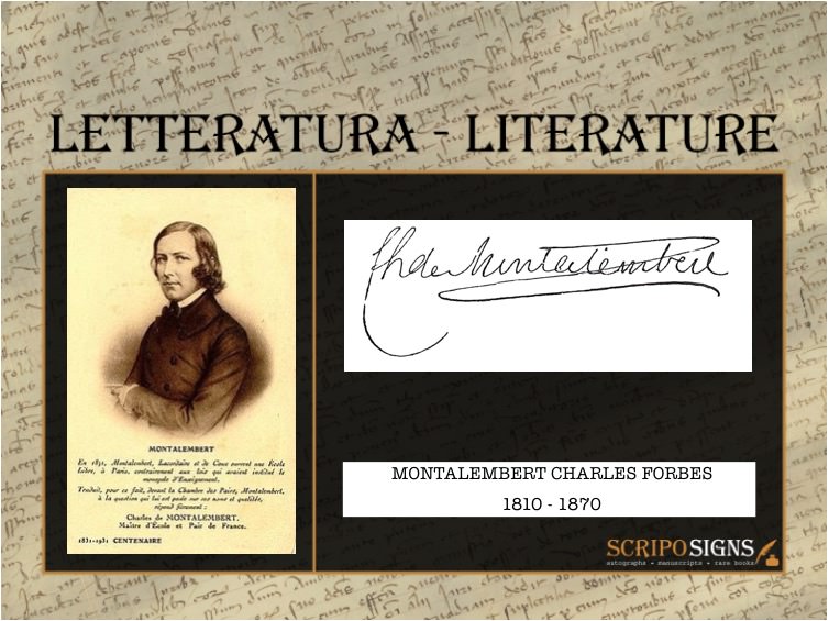 De Montalembert Charles Forbes De Tyron