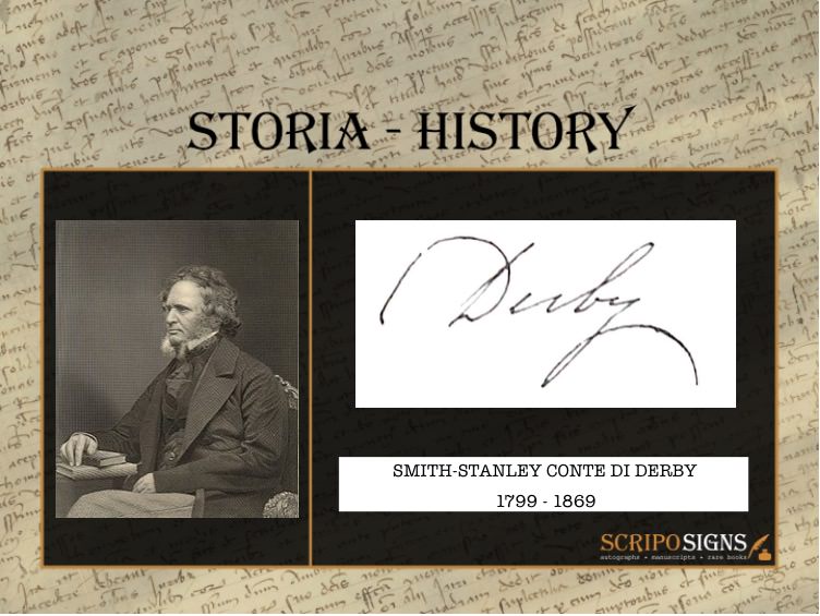 Scopri di più sull'articolo Smith-Stanley Edward Geoffrey, Conte Di Derby