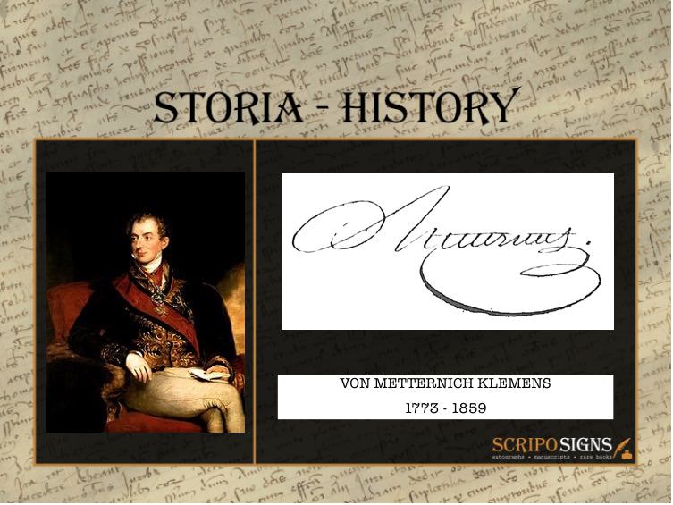 Scopri di più sull'articolo Von Metternich Klemens