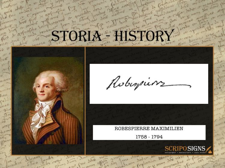 Scopri di più sull'articolo Robespierre Maximilien