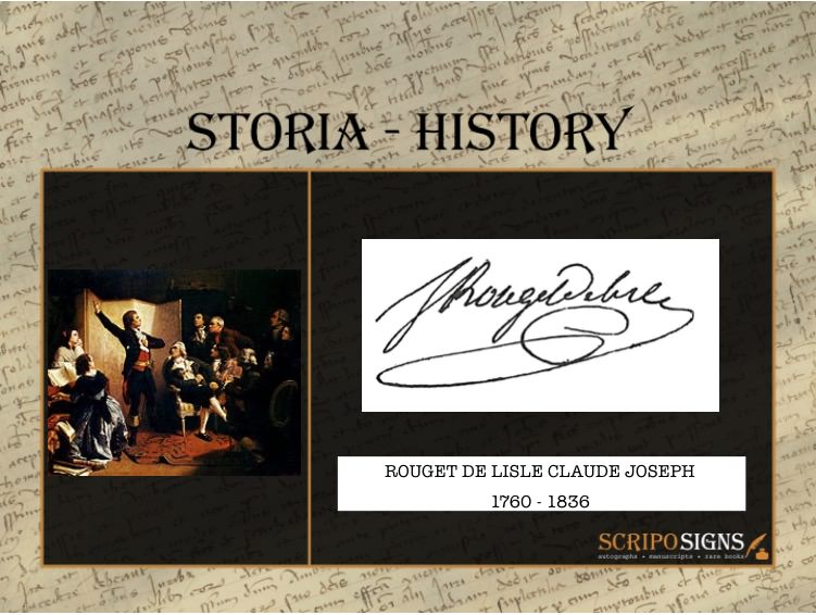 Rouget De Lisle Claude Joseph